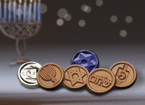 CC325002 Hanukkah Chocolate Coins 